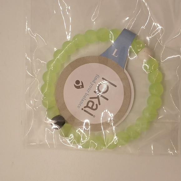 Lokai - NWT Classic Lokai Balance Silicone Bracelet Slide On Size L / M - Picture 3 of 16